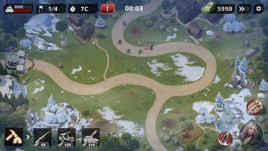 WWII Defense: RTS Army TD game APK screenshot 1