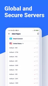 Wonder VPN APK screenshot 1