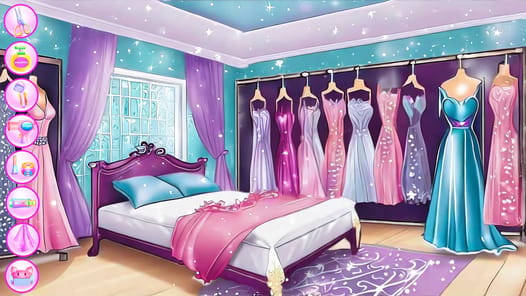 Princess Doll House Cleaning APK screenshot 1