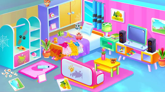 Princess Doll House Cleaning APK screenshot 1
