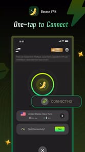 Banana VPN APK screenshot 1