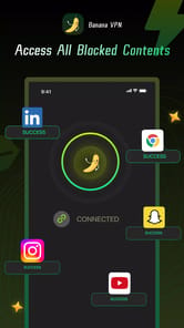 Banana VPN APK screenshot 1