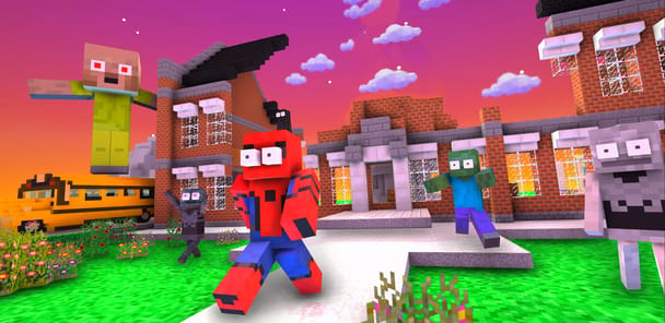 Craft School: Monster Madness APK screenshot 1
