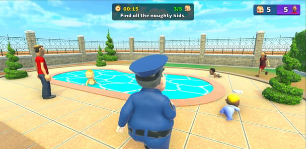 Hide And Seek 3D: Who is Daddy APK screenshot 1