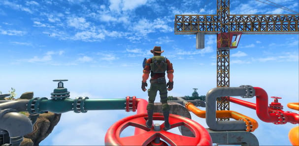 Going Up! 3D Parkour Adventure APK screenshot 1