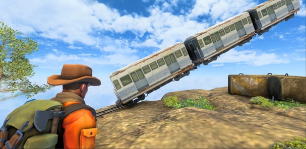 Going Up! 3D Parkour Adventure APK screenshot 1