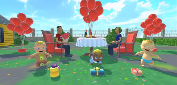 Rainbow Prank: Hide Daddy APK screenshot 1