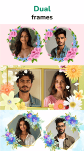Flora Photo Frame Photo Editor APK screenshot 1