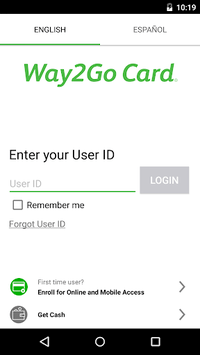 Go Program Way2Go Card APK screenshot 1