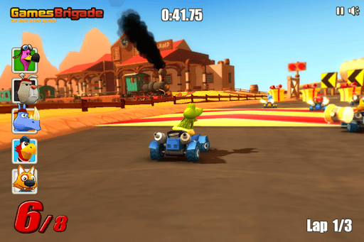 Go Kart Go! Ultra! APK screenshot 1 Go Kart Go! Ultra! APK screenshot 1