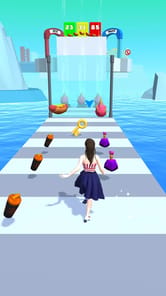 Girl Runner 3D APK screenshot 1