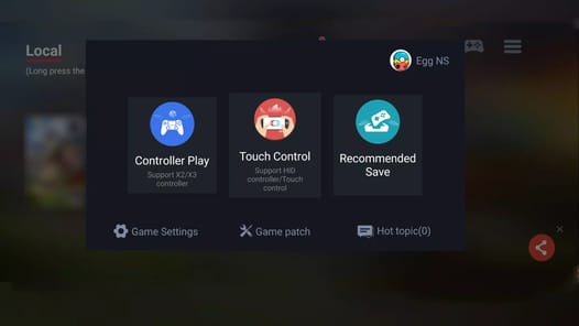 EggNS Emulator (NXTeam) APK screenshot 1