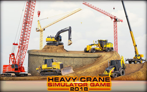 Heavy Crane Simulator Game 2019 – CONSTRUCTION SIM APK screenshot 1