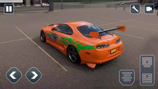 Fun Race JDM Supra Car Parking APK screenshot 1