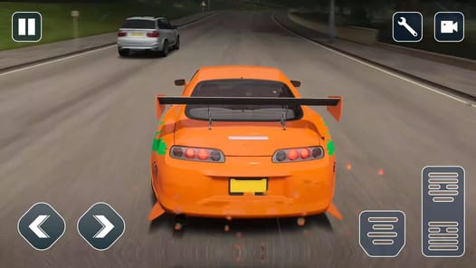 Fun Race JDM Supra Car Parking APK screenshot 1