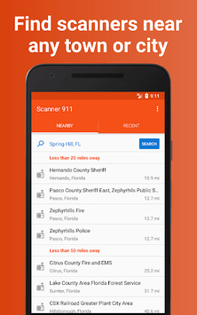 Scanner 911 APK screenshot 1 Scanner 911 APK screenshot 1