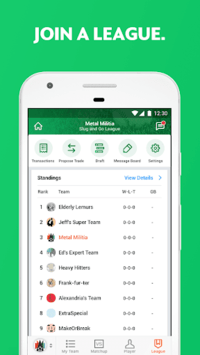 Yahoo Fantasy Sports - #1 Rated Fantasy App APK screenshot 1