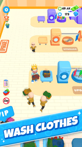 Laundry Rush APK screenshot 1