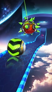 Space Rolling Balls Race APK screenshot 1