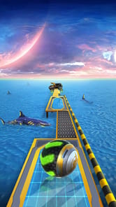Space Rolling Balls Race APK screenshot 1