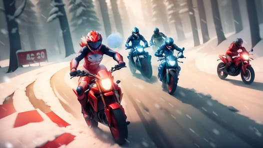 Motocross Bike Racing Game APK screenshot 1