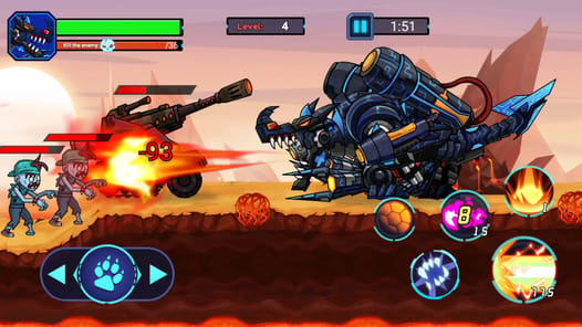 Mech Dinosaur War APK screenshot 1