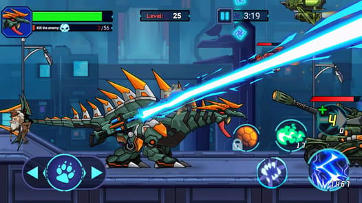 Mech Dinosaur War APK screenshot 1