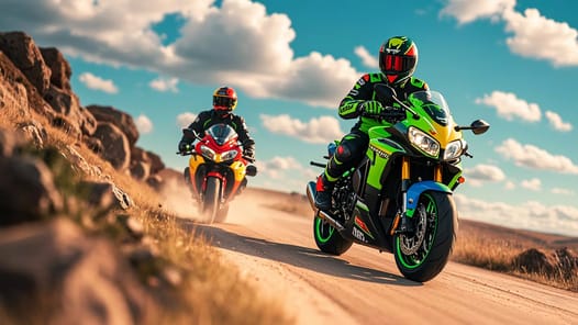 Real Extreme Moto Racing APK screenshot 1