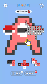 Block Letter Puzzle APK screenshot 1 Block Letter Puzzle APK screenshot 1