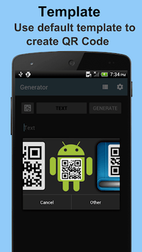 QR Code Generator APK screenshot 1 QR Code Generator APK screenshot 1