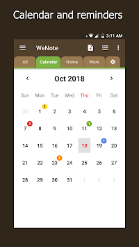 WeNote - Color Notes, To-do, Reminders & Calendar APK screenshot 1