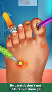 Foot Hospital Doctor Games APK screenshot 1