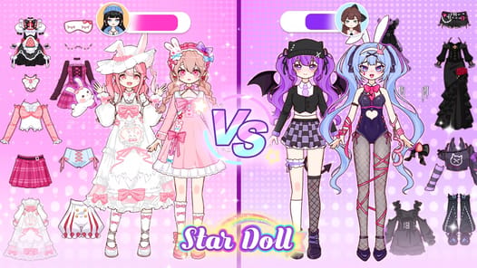 Star Doll: Dress Up & Makeup APK screenshot 1