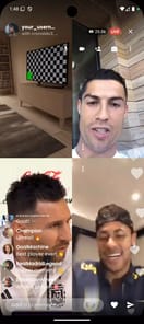Ronaldo Fake Chat & Video Call APK screenshot 1