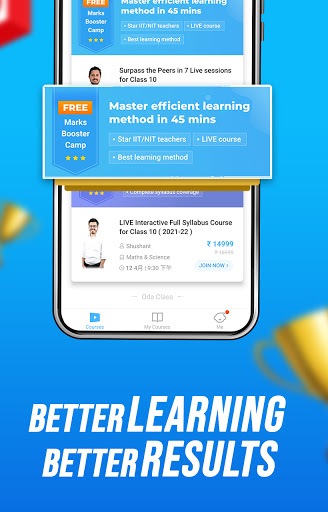 Oda Class: LIVE Learning App for Class 1-10 APK screenshot 1