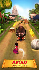 Little Radha Run APK screenshot 1