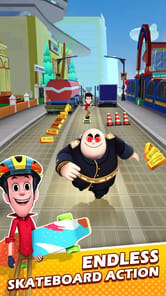 Smaashhing Simmba - Skate Rush APK screenshot 1