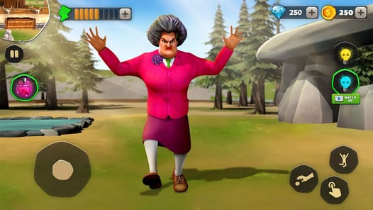 Scary Teacher Stone Age APK screenshot 1