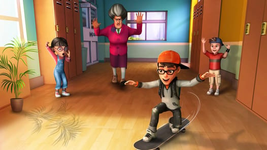 Nick's Sprint - Escape Miss T APK screenshot 1