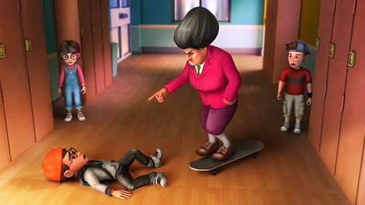 Nick's Sprint - Escape Miss T APK screenshot 1