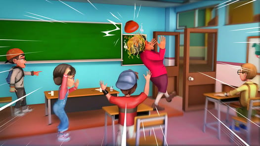 Nick's Sprint - Escape Miss T APK screenshot 1