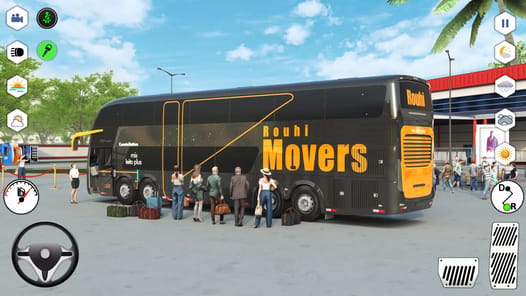 Modern City Bus Driving Games APK screenshot 1