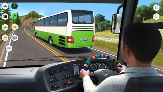 Modern City Bus Driving Games APK screenshot 1