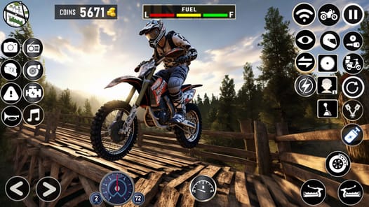 Motocross Racing Offline Games APK screenshot 1