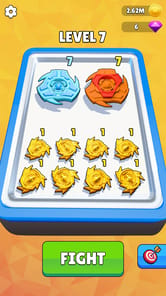 Spinner Fighting Merge Battle APK screenshot 1