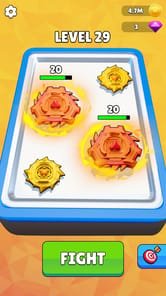 Spinner Fighting Merge Battle APK screenshot 1