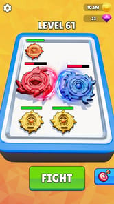 Spinner Fighting Merge Battle APK screenshot 1