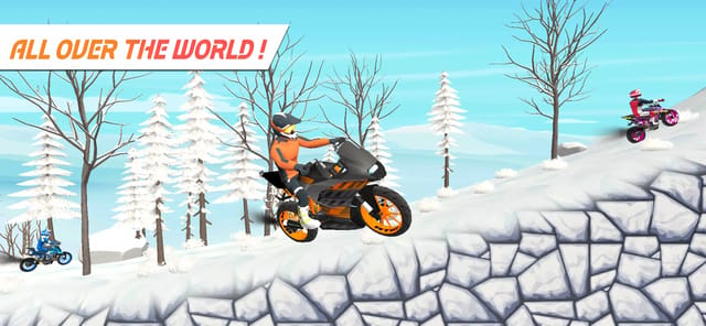 Fly Rider: Racing Bike Master APK screenshot 1