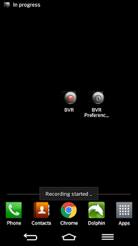 Background Video Recorder APK screenshot 1