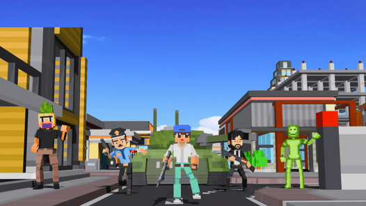 Craft BuildingPixel World II APK screenshot 1